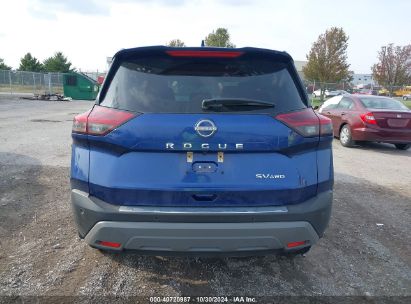 Lot #2995296575 2022 NISSAN ROGUE SV INTELLIGENT AWD