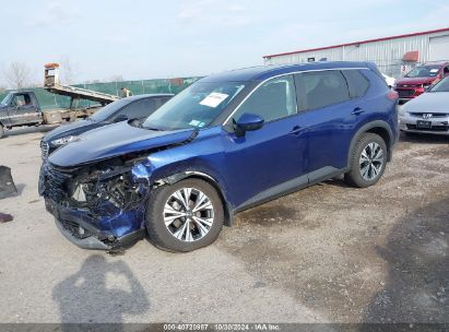 Lot #2995296575 2022 NISSAN ROGUE SV INTELLIGENT AWD