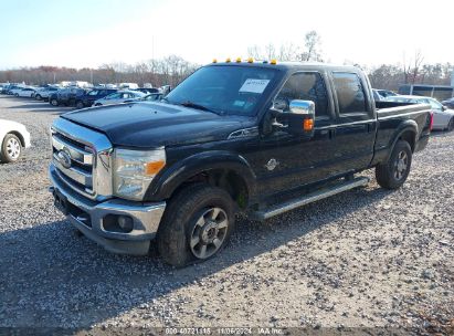 Lot #2995296567 2011 FORD F-250 LARIAT