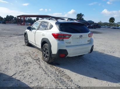 Lot #2995296570 2021 SUBARU CROSSTREK SPORT