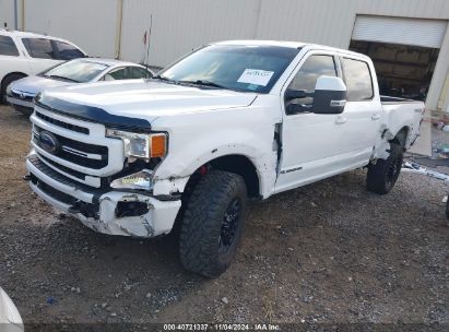 Lot #3037521615 2022 FORD F-250 LARIAT