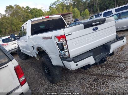 Lot #3037521615 2022 FORD F-250 LARIAT