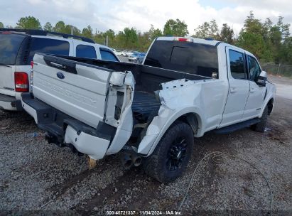 Lot #3037521615 2022 FORD F-250 LARIAT