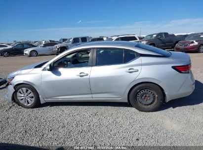 Lot #2992832597 2020 NISSAN SENTRA S XTRONIC CVT