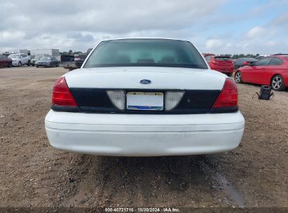 Lot #2997781511 2008 FORD CROWN VICTORIA POLICE/POLICE INTERCEPTOR