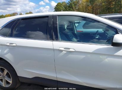 Lot #3035074218 2022 FORD EDGE SEL