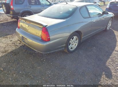 Lot #2995296542 2006 CHEVROLET MONTE CARLO LT