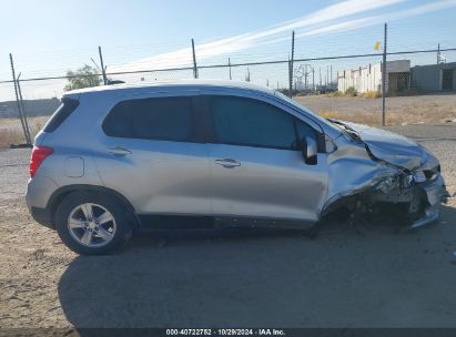 Lot #3035089764 2020 CHEVROLET TRAX FWD LS