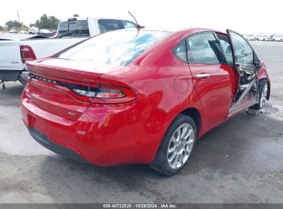 Lot #3035085136 2016 DODGE DART SXT SPORT