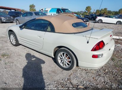 Lot #2995296514 2001 MITSUBISHI ECLIPSE SPYDER GS