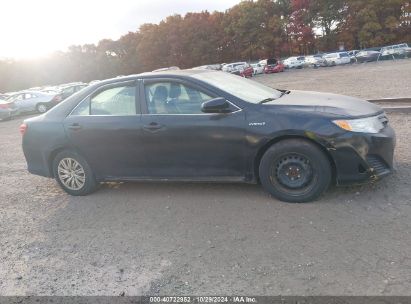 Lot #3052075844 2012 TOYOTA CAMRY HYBRID LE