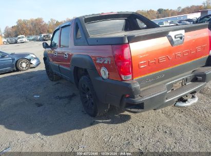 Lot #3037526520 2002 CHEVROLET AVALANCHE 1500