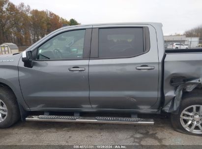 Lot #2990347441 2022 CHEVROLET SILVERADO 1500 LTD 4WD  SHORT BED LT WITH 2FL