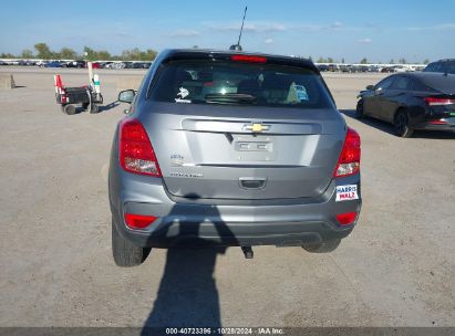 Lot #3036721972 2020 CHEVROLET TRAX AWD LS