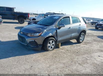 Lot #3036721972 2020 CHEVROLET TRAX AWD LS