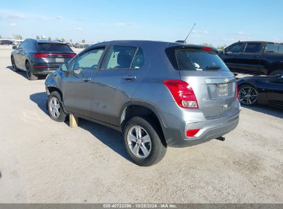 Lot #3036721972 2020 CHEVROLET TRAX AWD LS