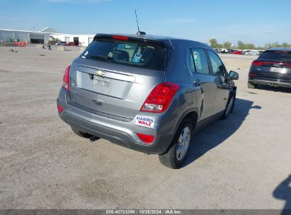 Lot #3036721972 2020 CHEVROLET TRAX AWD LS