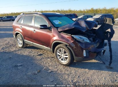 Lot #3035074171 2015 KIA SORENTO LX