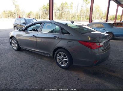 Lot #3007846291 2014 HYUNDAI SONATA GLS