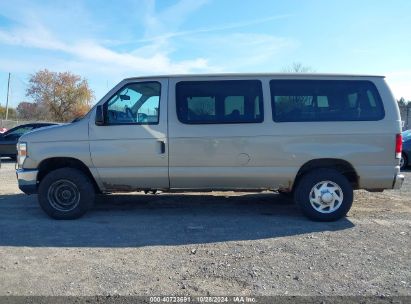 Lot #2990347438 2013 FORD E-350 SUPER DUTY XLT