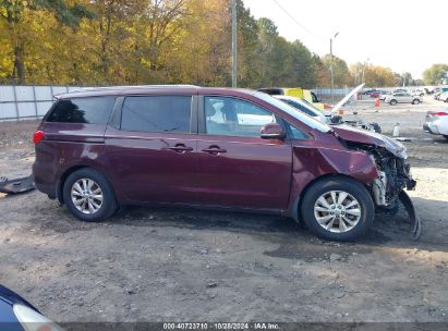 Lot #3020798259 2015 KIA SEDONA LX