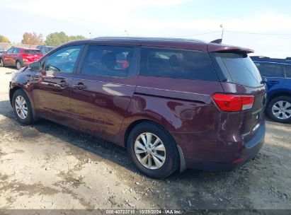 Lot #3020798259 2015 KIA SEDONA LX