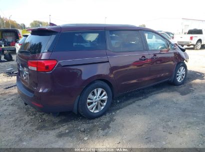 Lot #3020798259 2015 KIA SEDONA LX