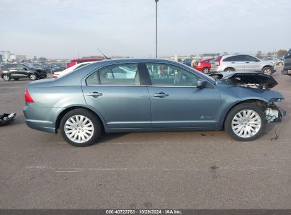 Lot #3037530139 2012 FORD FUSION HYBRID