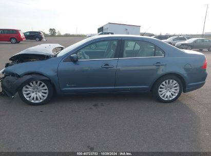 Lot #3037530139 2012 FORD FUSION HYBRID