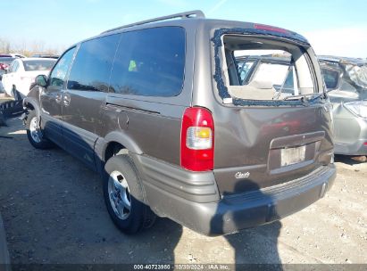 Lot #2995296376 2002 PONTIAC MONTANA M16 W/1SE PKG.