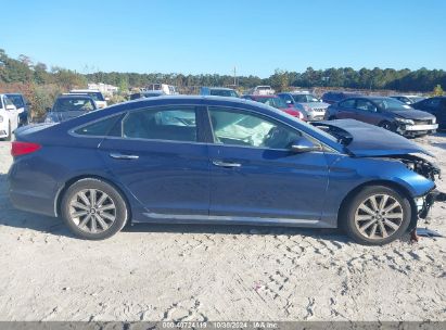 Lot #3052075834 2017 HYUNDAI SONATA LIMITED