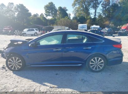 Lot #3052075834 2017 HYUNDAI SONATA LIMITED