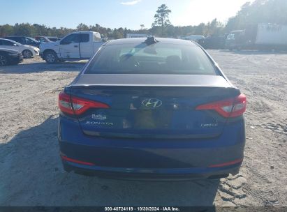 Lot #3052075834 2017 HYUNDAI SONATA LIMITED