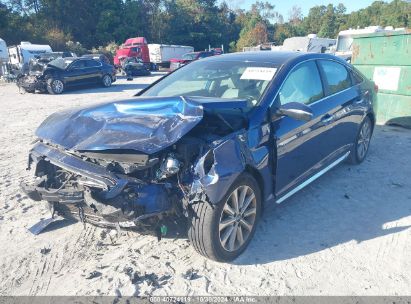 Lot #3052075834 2017 HYUNDAI SONATA LIMITED