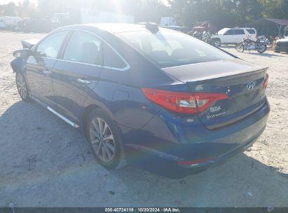 Lot #3052075834 2017 HYUNDAI SONATA LIMITED