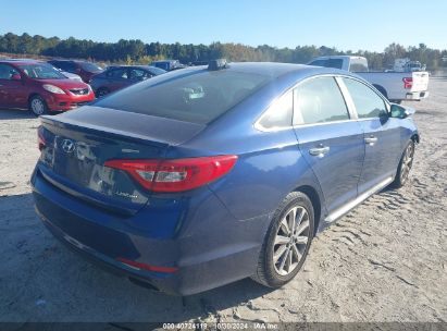 Lot #3052075834 2017 HYUNDAI SONATA LIMITED