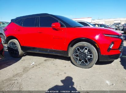 Lot #3035085101 2023 CHEVROLET BLAZER FWD RS