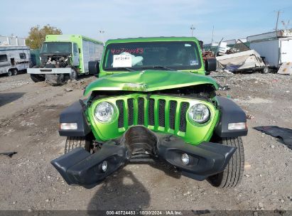 Lot #3051077366 2018 JEEP WRANGLER UNLIMITED SPORT 4X4