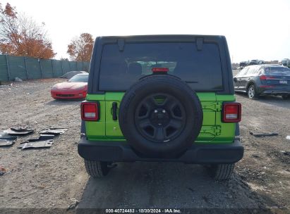 Lot #3051077366 2018 JEEP WRANGLER UNLIMITED SPORT 4X4