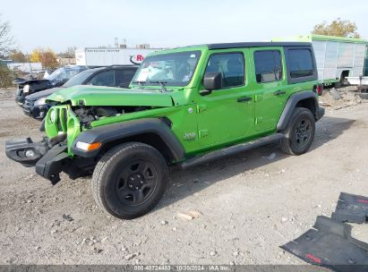 Lot #3051077366 2018 JEEP WRANGLER UNLIMITED SPORT 4X4