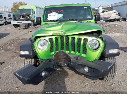 Lot #3051077366 2018 JEEP WRANGLER UNLIMITED SPORT 4X4