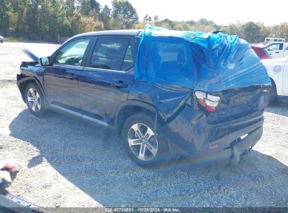 Lot #2992816537 2024 HONDA PILOT EX-L 8 PASSENGER