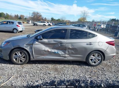 Lot #2990347616 2020 HYUNDAI ELANTRA SEL