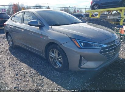 Lot #2990347616 2020 HYUNDAI ELANTRA SEL