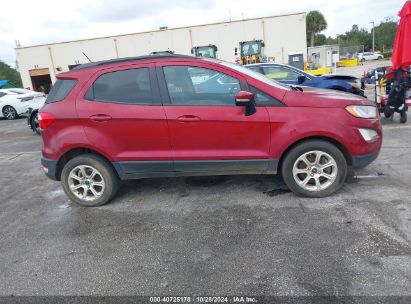 Lot #3001577165 2020 FORD ECOSPORT SE