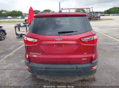 Lot #3001577165 2020 FORD ECOSPORT SE