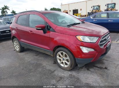 Lot #3001577165 2020 FORD ECOSPORT SE