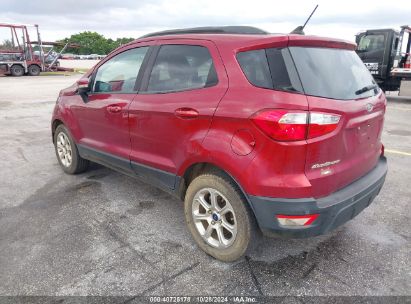 Lot #3001577165 2020 FORD ECOSPORT SE