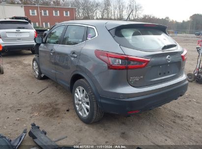 Lot #3052075821 2021 NISSAN ROGUE SPORT S AWD XTRONIC CVT