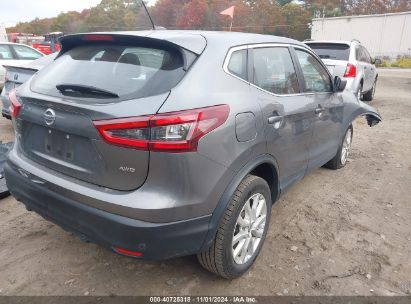 Lot #3052075821 2021 NISSAN ROGUE SPORT S AWD XTRONIC CVT